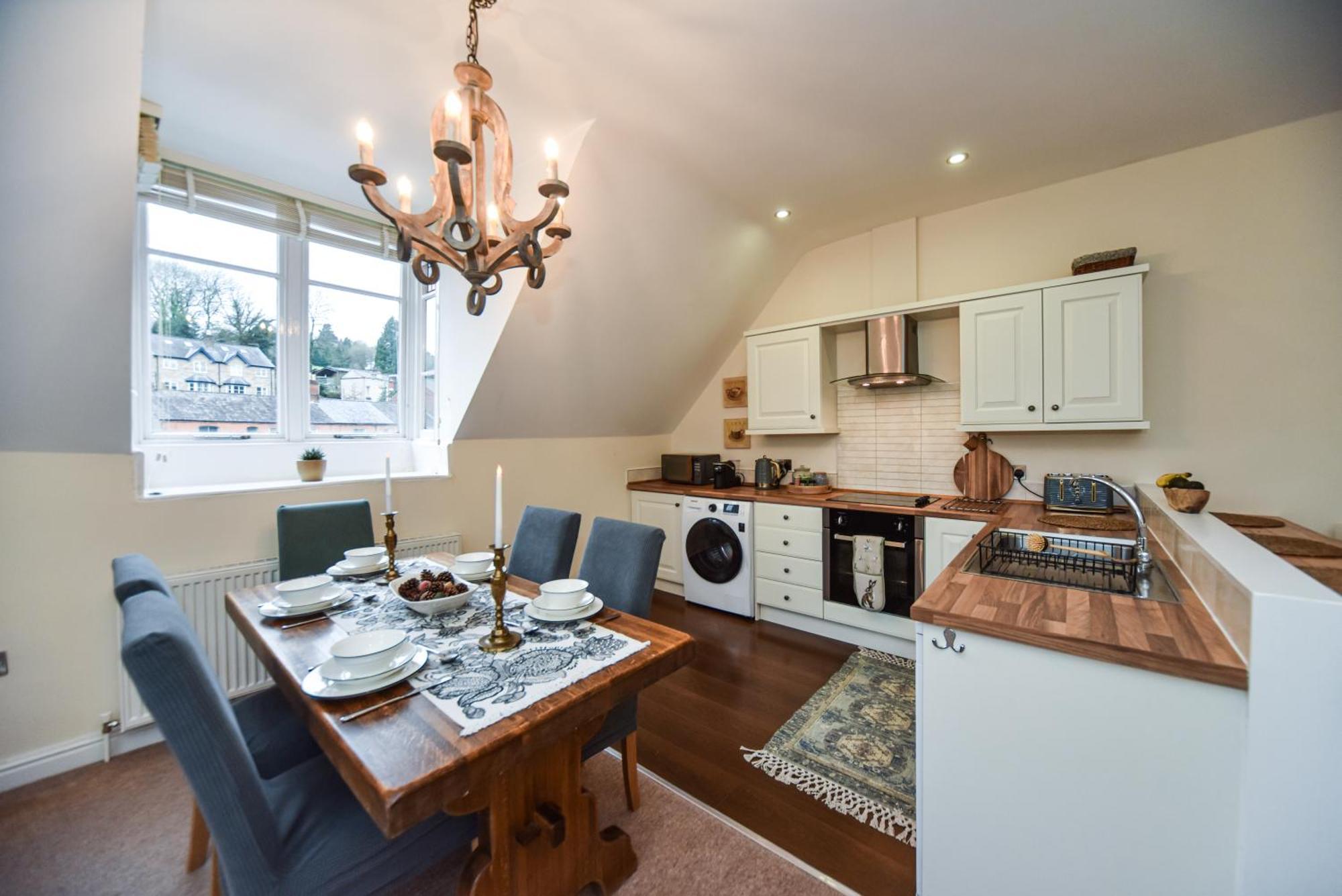 Top Floor Double En-Suite Br Apartment Central Matlock Matlock  Eksteriør bilde
